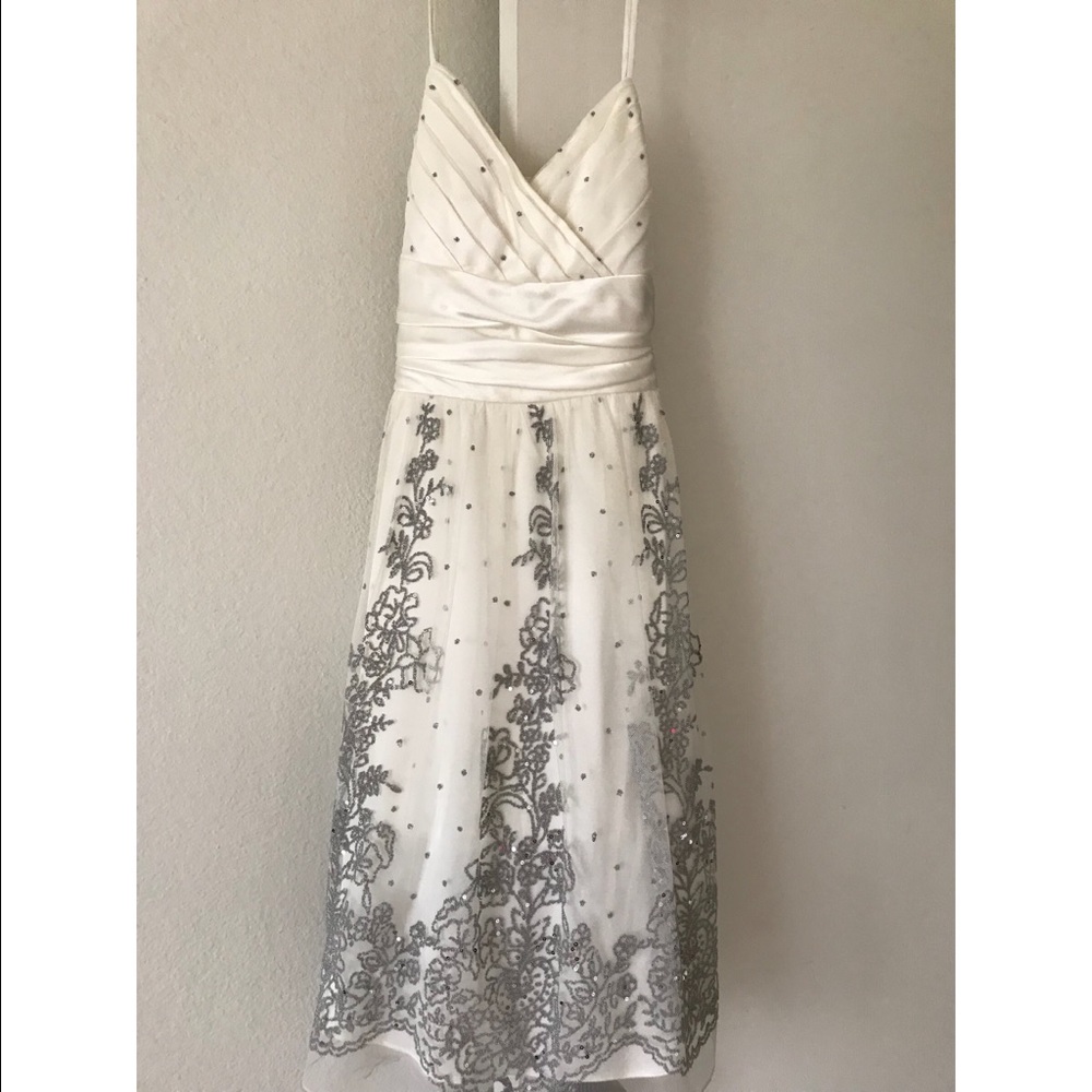 Ivory formal dress